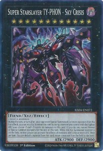 Yu-Gi-Oh! TCG: Super Starslayer TY-PHON - Sky Crisis (SR) (RA04)