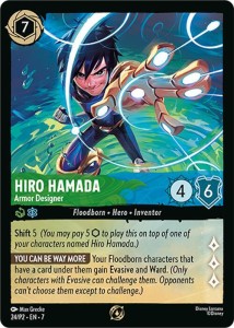 Disney Lorcana: Hiro Hamada - Armor Designer (PR2)
