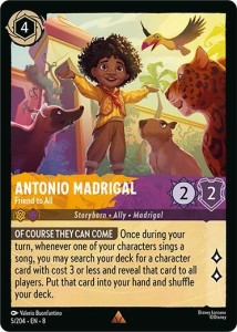 Disney Lorcana: Antonio Madrigal - Friend to All (8JAF)