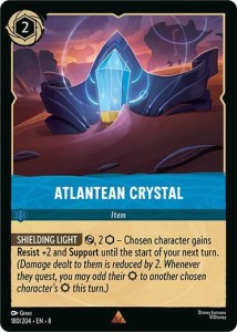 Disney Lorcana: Atlantean Crystal (8JAF)