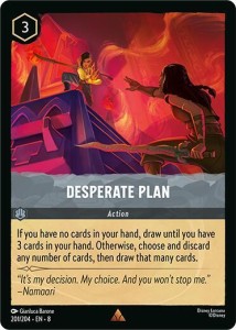 Disney Lorcana: Desperate Plan (8JAF)