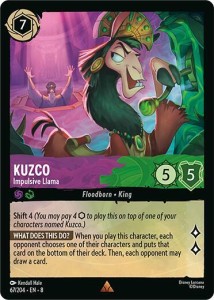 Disney Lorcana: Kuzco - Impulsive Llama (8JAF)