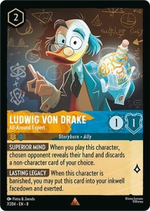 Disney Lorcana: Ludwig Von Drake - All-Around Expert (8JAF)