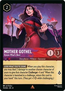 Disney Lorcana: Mother Gothel - Knows What's Best (8JAF)