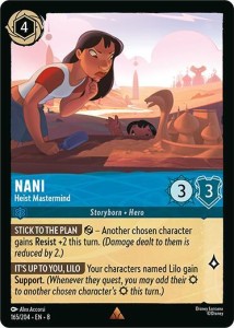 Disney Lorcana: Nani - Heist Mastermind (8JAF)
