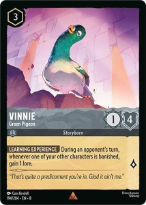 Disney Lorcana: Vinnie - Green Pigeon (8JAF)