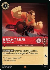 Disney Lorcana: Wreck-It Ralph - Back Seat Driver (8JAF)
