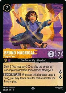 Disney Lorcana: Bruno Madrigal - Singing Seer (8JAF)