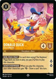 Disney Lorcana: Donald Duck - Coin Collector (8JAF)