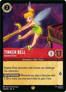 Disney Lorcana: Tinker Bell - Insistent Fairy (8JAF)