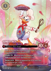 Disney Lorcana: Donald Duck - Pie Slinger (5SSK)