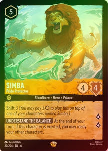 Disney Lorcana: Simba - Pride Protector (Foil) (6AZS)