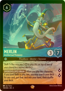 Disney Lorcana: Merlin - Intellectual Visionary (Foil) (5SSK)