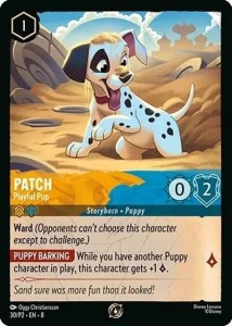 Disney Lorcana: Patch - Playful Pup (PR2)