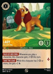Disney Lorcana: Lady - Decisive Dog (PR2)