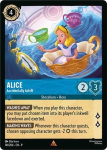 Disney Lorcana: Alice - Accidentally Adrift (9FAB)