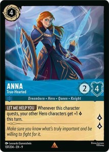 Disney Lorcana: Anna - True-Hearted (9FAB)