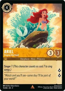 Disney Lorcana: Ariel - Singing Mermaid (9FAB)