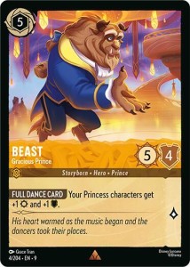 Disney Lorcana: Beast - Gracious Prince (9FAB)
