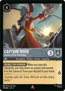 Disney Lorcana: Captain Hook - Captain of the Jolly Roger (9FAB)