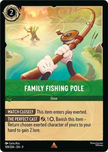 Disney Lorcana: Family Fishing Pole (9FAB)