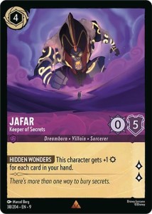 Disney Lorcana: Jafar - Keeper of Secrets (9FAB)