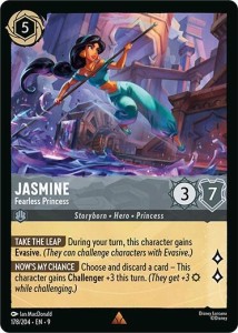 Disney Lorcana: Jasmine - Fearless Princess (9FAB)