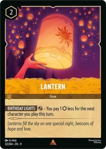 Disney Lorcana: Lantern (9FAB)