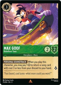Disney Lorcana: Max Goof - Rebellious Teen (9FAB)