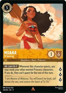Disney Lorcana: Moana - Of Motunui (9FAB)