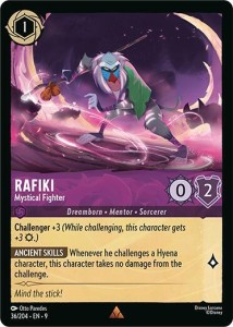 Disney Lorcana: Rafiki - Mystical Fighter (9FAB)