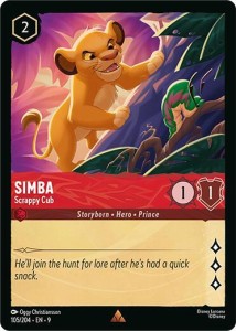 Disney Lorcana: Simba - Scrappy Cub (9FAB)