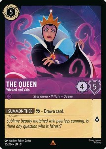 Disney Lorcana: The Queen - Wicked and Vain (9FAB)