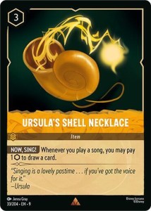 Disney Lorcana: Ursula's Shell Necklace (9FAB)