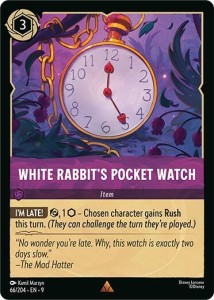 Disney Lorcana: White Rabbit's Pocket Watch (9FAB)