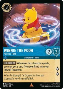 Disney Lorcana: Winnie the Pooh - Having a Think (9FAB)