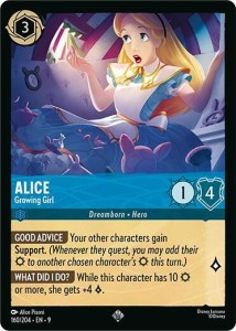 Disney Lorcana: Alice - Growing Girl (9FAB)