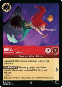 Disney Lorcana: Ariel - Adventurous Collector (9FAB)