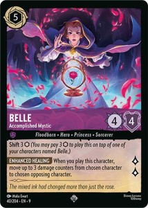 Disney Lorcana: Belle - Accomplished Mystic (9FAB)
