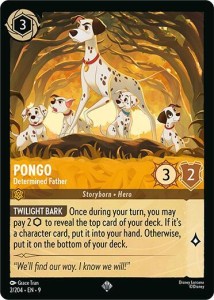 Disney Lorcana: Pongo - Determined Father (9FAB)