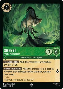 Disney Lorcana: Shenzi - Hyena Pack Leader (9FAB)