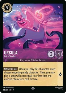 Disney Lorcana: Ursula - Voice Stealer (9FAB)