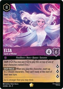 Disney Lorcana: Elsa - Spirit of Winter (9FAB)