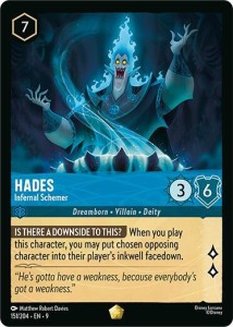 Disney Lorcana: Hades - Infernal Schemer (9FAB)