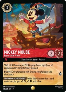 Disney Lorcana: Mickey Mouse - Brave Little Prince (9FAB)
