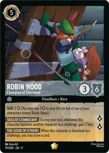 Disney Lorcana: Robin Hood - Champion of Sherwood (9FAB)
