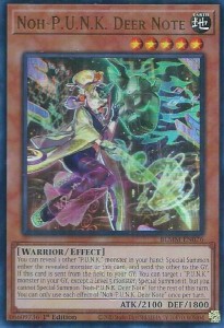 Yu-Gi-Oh! TCG: Noh-P.U.N.K. Deer Note (BLMM)