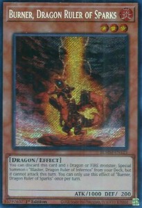 Yu-Gi-Oh! TCG: Burner, Dragon Ruler of Sparks (BLMM)