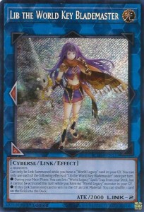 Yu-Gi-Oh! TCG: Lib the World Key Blademaster (BLMM)
