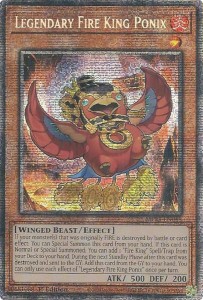 Yu-Gi-Oh! TCG: Legendary Fire King Ponix (MP25)